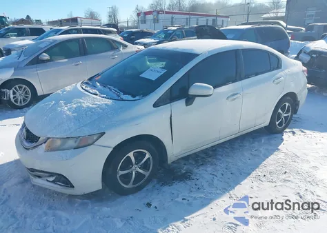 2015 Honda Civic Se из США, поврежденный, VIN 19XFB2F77FE100987